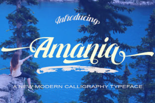 Amania: A Stylish Script Font