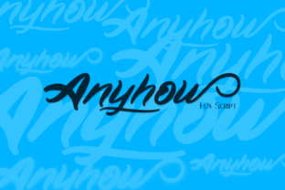 Anyhow: A Bold Typeface for Dynamic Campaigns