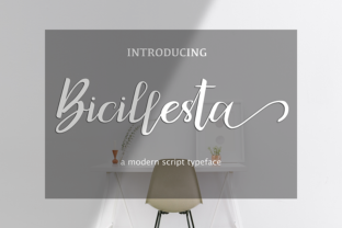 Bicillesta: A Fresh Script Font for Business