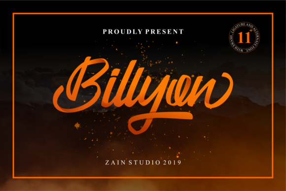 Billyon: A Modern Script Font