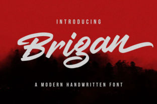 Brigan: A Script Font for Elegant Design