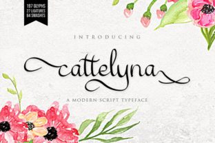 Cattelyna: A Modern Script Font