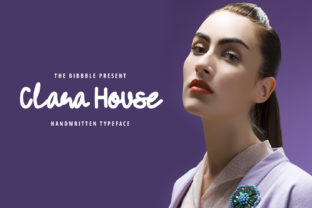 Clara House Font: Elegant Script for Web Design