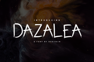 Dazalea: A Brush Font for Business Brilliance