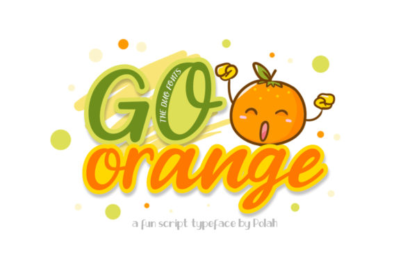 Go Orange: A Creative Font for Makers