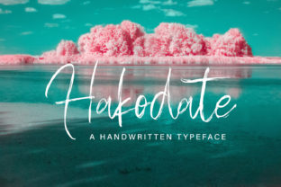 Hakodate: A Handwritten Font for Creative Makers