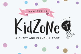 Kidzone: A Friendly Font for Creative Web Design
