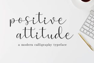 Positive Attitude Font for Business