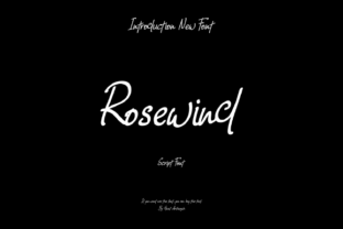 Rosewind: A Stylish Script Font for Marketers