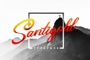 Santigold: A Stylish Script Font for Crafters
