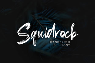 Squidrock: A Bold Script Font