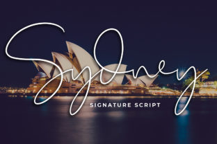 Sydney Font: A Script for Editorial Design