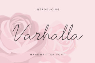 Varhalla: A Script Font for Creative Projects