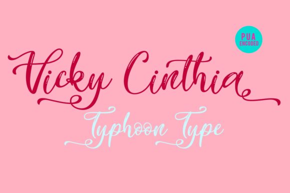 Vicky Cinthia: A Script Font for Editorial Grace