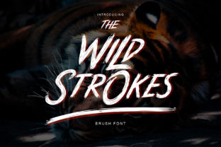 Wild Strokes: A Bold Font for Web Design